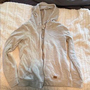 Roxy Heather Gray Knit Fabric